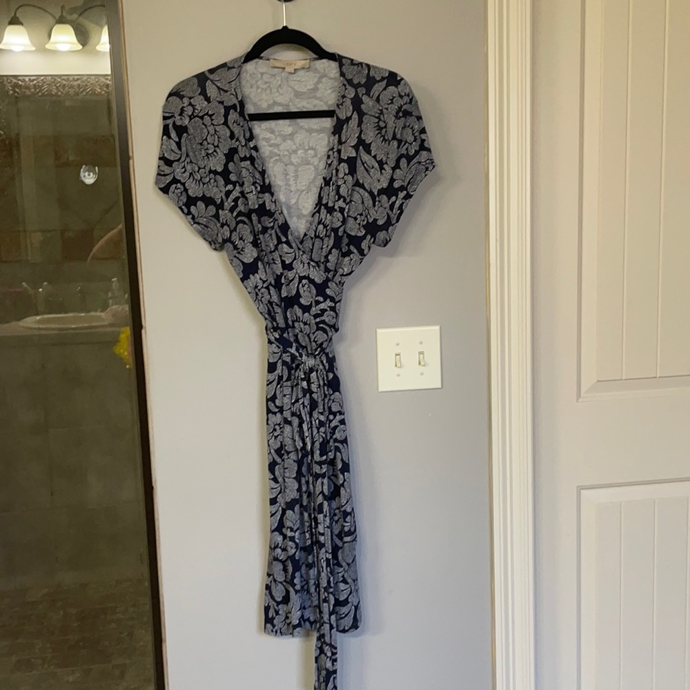 Loft Petite wrap dress